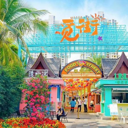 Mangrove Tree Resort World Sanya Bay -Elader Palm Tower Exterior foto