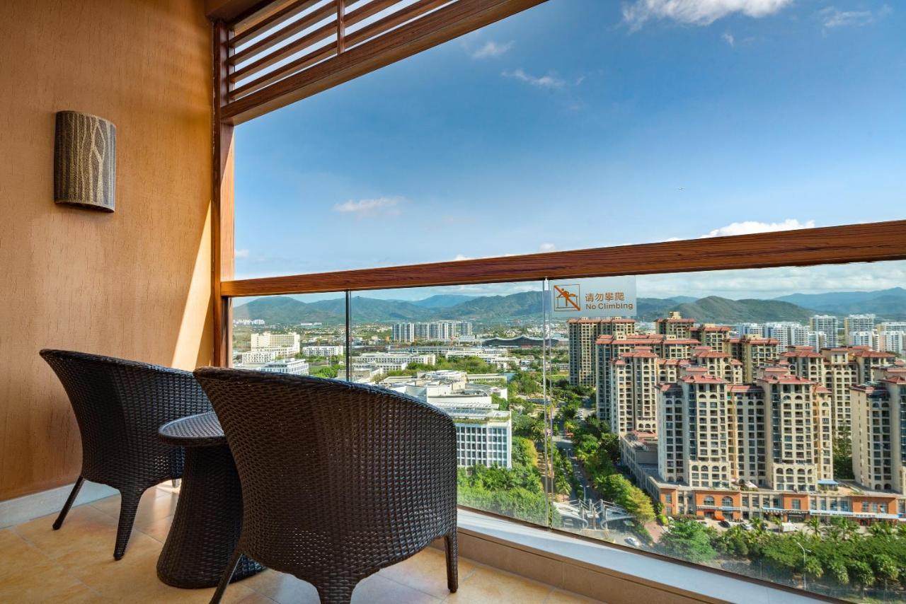 Mangrove Tree Resort World Sanya Bay -Elader Palm Tower Exterior foto